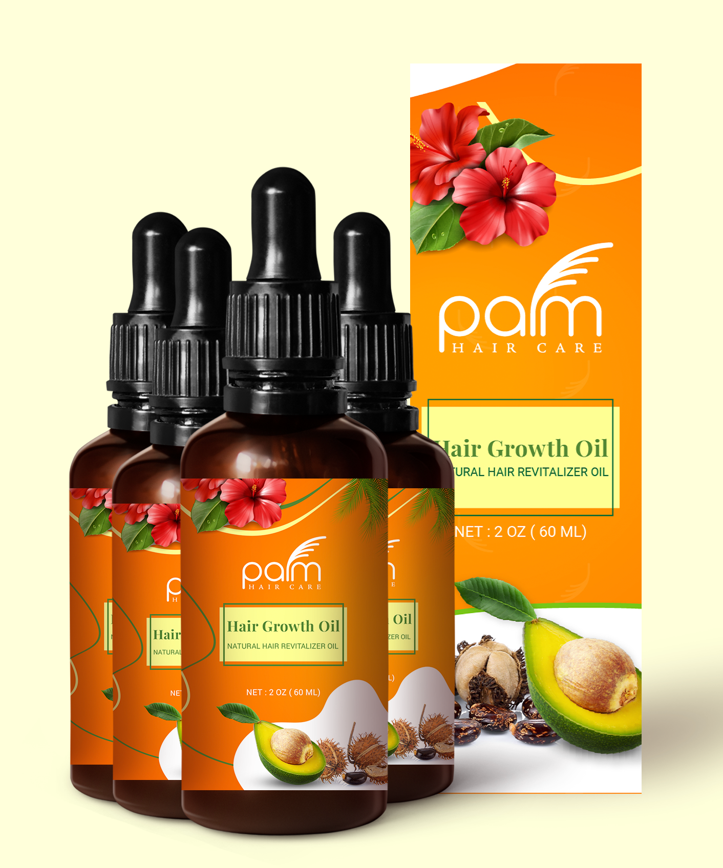 Bundle of 4 (Hair Growth Oil)